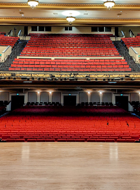 View of the Seating from the Stage